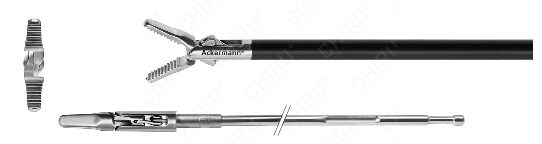 Duckbill Greifzange, querverzahnt, Ø 5 mm, 330 mm, XPress Lock™