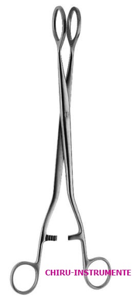 BUMM uterine elevating forceps, 28.5 cm (11 ¼") BUMM uterine elevating forceps, 28.5 cm (11 ¼")