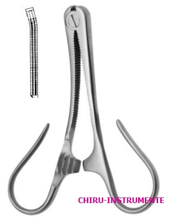 KANE umbilical cord clamp, 8.5 cm (3 ¼")