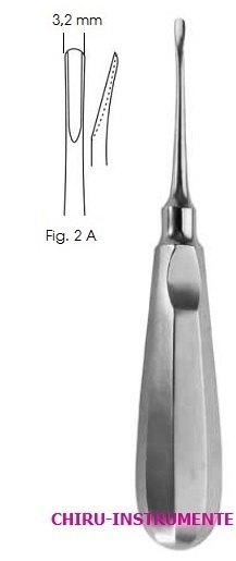 Apical Wurzelheber, Fig.2A, 15cm, 3,2mm
