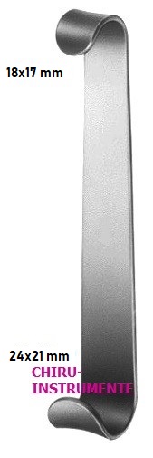 BABY-ROUX Wundhaken, 13cm, 18x17mm/24x21mm BABY-ROUX Wundhaken, 13cm, 18x17mm/24x21mm