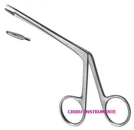 LITTAUER ear forceps, 12 cm (4 ¾")