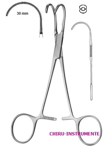 COOLEY-BECK atrauma forceps, 61 mm, 15.5 cm (6")
