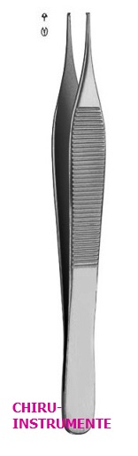 ADSON mikro- chirurgische Pinzette, 1 x 2 Zähne, 15 cm, glatt ADSON mikro- chirurgische Pinzette, 1 x 2 Zähne, 15 cm, glatt