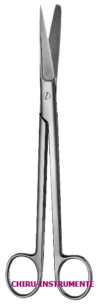 SIMS Uterusschere,gerade, sp./st., 23 cm