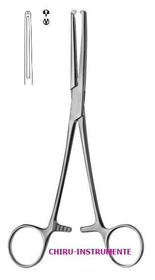 MAINGOT Hysterektomieklemme, 1x2 Zähne, gerade, 20cm MAINGOT Hysterektomieklemme, 1x2 Zähne, gerade, 20cm