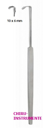 SENN-GREEN Wundhaken, fein, 10x6mm 16cm SENN-GREEN Wundhaken, fein, 10x6mm 16cm