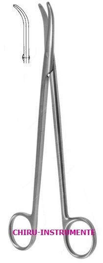 THOREK lungs (thorax) scissors, curved, 16 cm (7 ½")