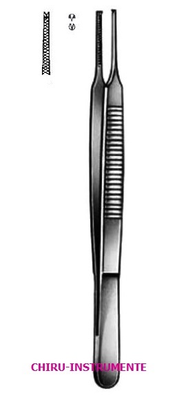 Mc CULLOUGH Strabismuspinzette, 1x2 Zähne, 9,5cm Mc CULLOUGH Strabismuspinzette, 1x2 Zähne, 9,5cm