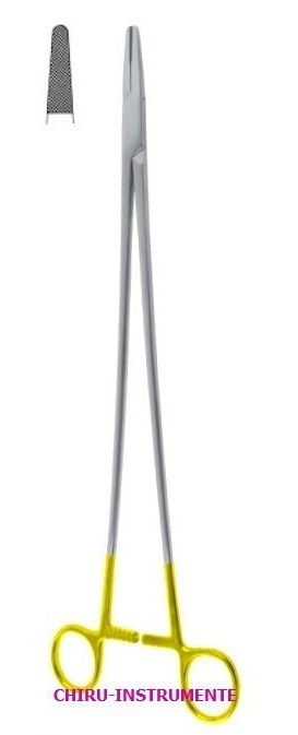 MAYO-HEGAR Nadelhalter,  35 cm,Hartmetall (TC)