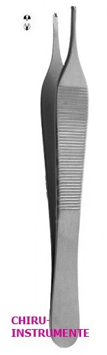 ADSON Chirurgische Pinzette, 1x2 Zähne, 18 cm