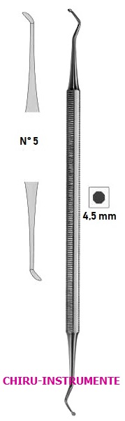 WHITE Exkavator, doppelendig, 17,5cm, Fig. 5