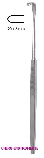 MINI-LANGENBECK Wundhaken, 20x6mm, 16cm MINI-LANGENBECK Wundhaken, 20x6mm, 16cm