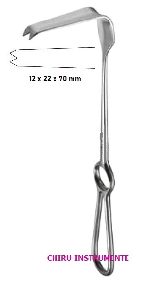 OBWEGESER Ramus Haken, 12x22x70mm, 22cm OBWEGESER Ramus Haken, 12x22x70mm, 22cm