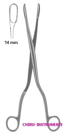 WINTER placenta forceps, fig. 3, 28 cm (11"), straight WINTER placenta forceps, fig. 3, 28 cm (11"), straight