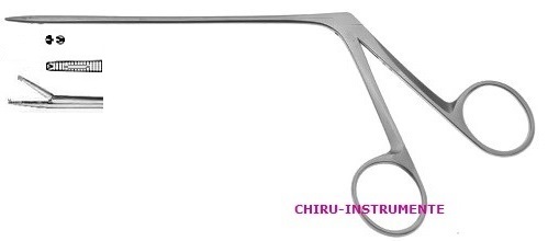 HARTMANN ear forceps, 1 x 2 teeth, 14 cm (5 ½")