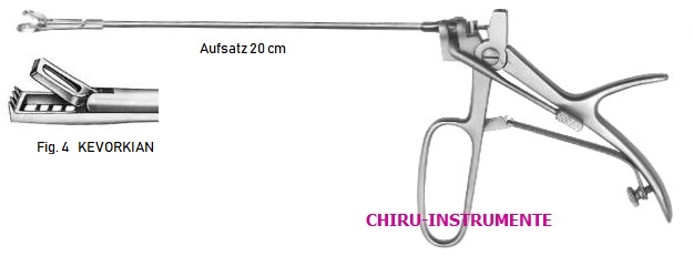 EPPENDORFER Aufsatz- Biopsiezange, Fig. 4, 3 x 9 mm  EPPENDORFER Aufsatz- Biopsiezange, Fig. 4, 3 x 9 mm