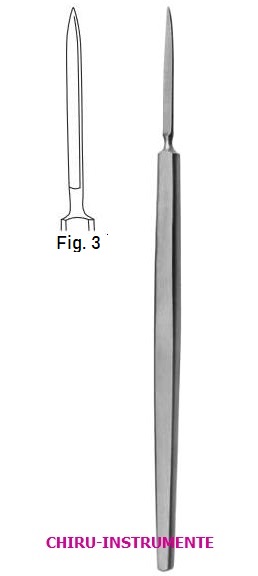 GRAEFE Augenstarmesser, Fig. 3/13cm