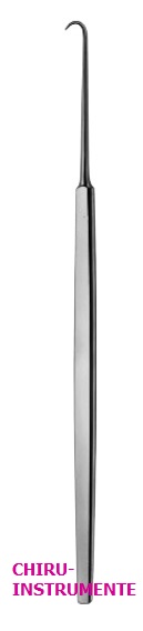 SIMON fistula hooks, 1 prong, 22 cm (8 ½")