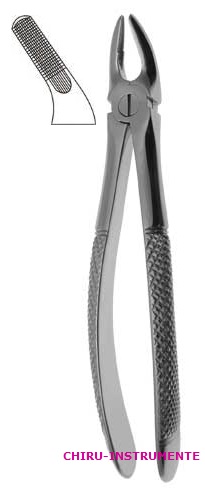 Zahnzange, englisch, Fig.7, HP, OK, Prämolaren Zahnzange, englisch, Fig.7, HP, OK, Prämolaren