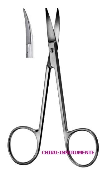 COTTLE MASING scissors, bl/bl, 10.5 cm (4")