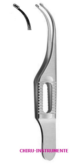 Gill-ARRUGA Capsular forceps, 10 cm (4") 7.5 cm (3")