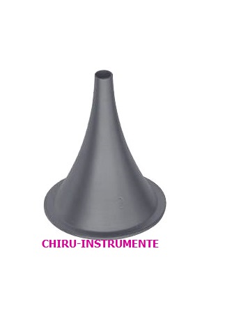 FARRIOR Ohrtrichter, Fig. 6, schwarz, Ø 10,5mm innen, 3,6cm FARRIOR Ohrtrichter, Fig. 6, schwarz, Ø 10,5mm innen, 3,6cm