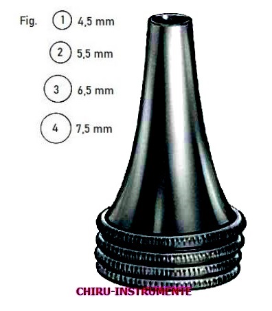 HARTMANN Ohrtrichter, schwarz, 4 Stk. Fig. 1-4 HARTMANN Ohrtrichter, schwarz, 4 Stk. Fig. 1-4