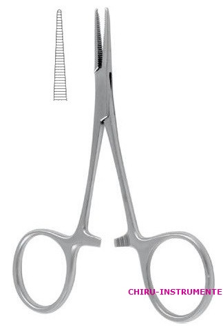 MICRO-MOSQUITO vascular clamp, straight, 12cm (4 ¾") MICRO-MOSQUITO vascular clamp, straight, 12cm (4 ¾")