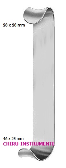 ROUX self-retaining retractor, 18 cm (7")