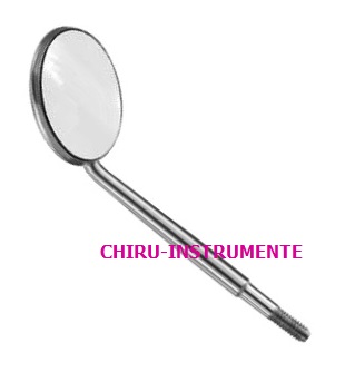 Mouth mirror, fig. 4, Ø 24 mm, hollow