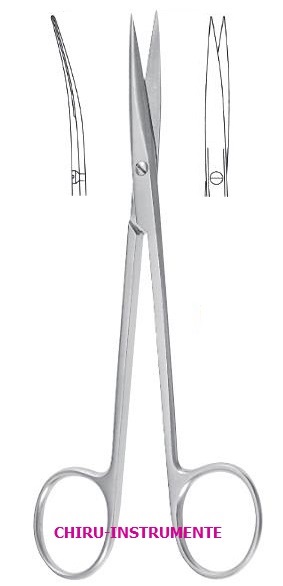METZENBAUM Schere,gebogen, sp./sp., 14,5 cm METZENBAUM Schere,gebogen, sp./sp., 14,5 cm
