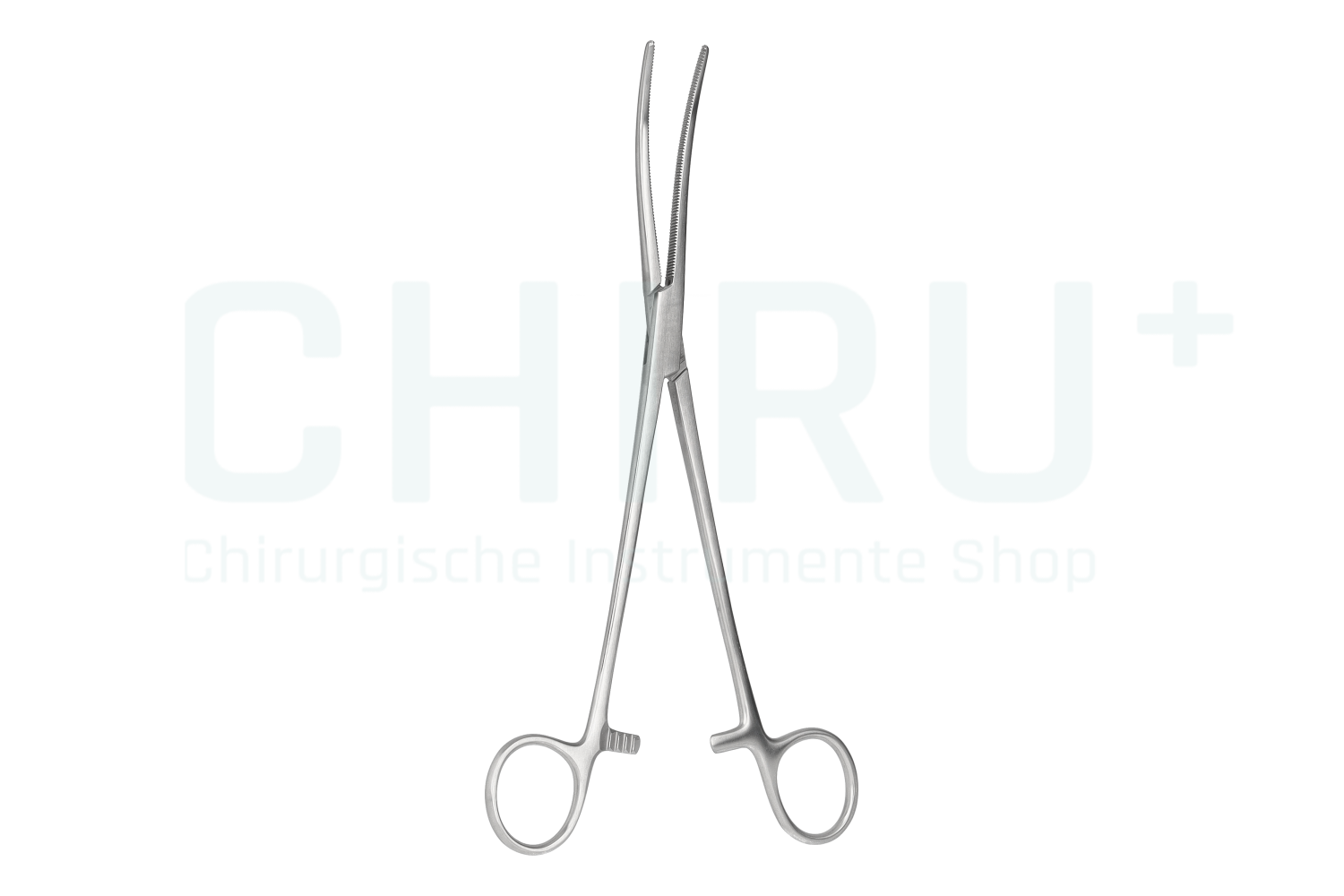CRAFOORD hemostatic forceps, 24 cm (9 ½"), curved