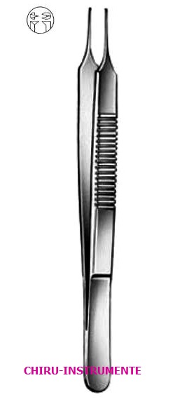 LESTER Fixier Pinzette, 1x2 Zähne 9,5cm LESTER Fixier Pinzette, 1x2 Zähne 9,5cm