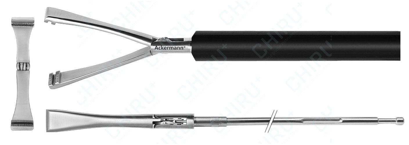 T-geformte atraumatische Klemme, Ø 10 mm, 330 mm, XPress Lock™