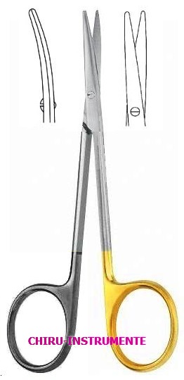 Strabismusschere,gebogen, st./st., 11,5 cm,Hartmetall (TC), Supercut (SC) Strabismusschere,gebogen, st./st., 11,5 cm,Hartmetall (TC), Supercut (SC)