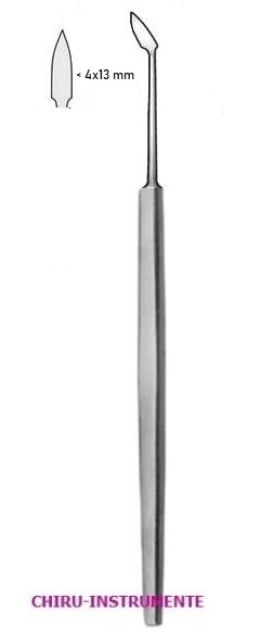 CASTROVIEJO keratome, 13 cm (5")
