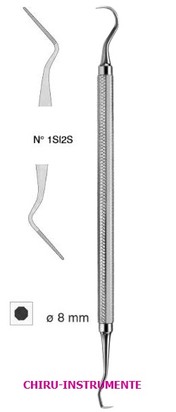 SUGARMAN PARODONTALFEILE, Fig. 3S/4S, 8-kant SUGARMAN PARODONTALFEILE, Fig. 3S/4S, 8-kant