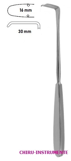 LANGENBECK Wundhaken, 30x16mm, 22cm LANGENBECK Wundhaken, 30x16mm, 22cm