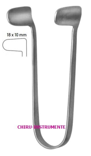 THUDICHUM Nasen Spekulum, Fig. 6, 6,5cm