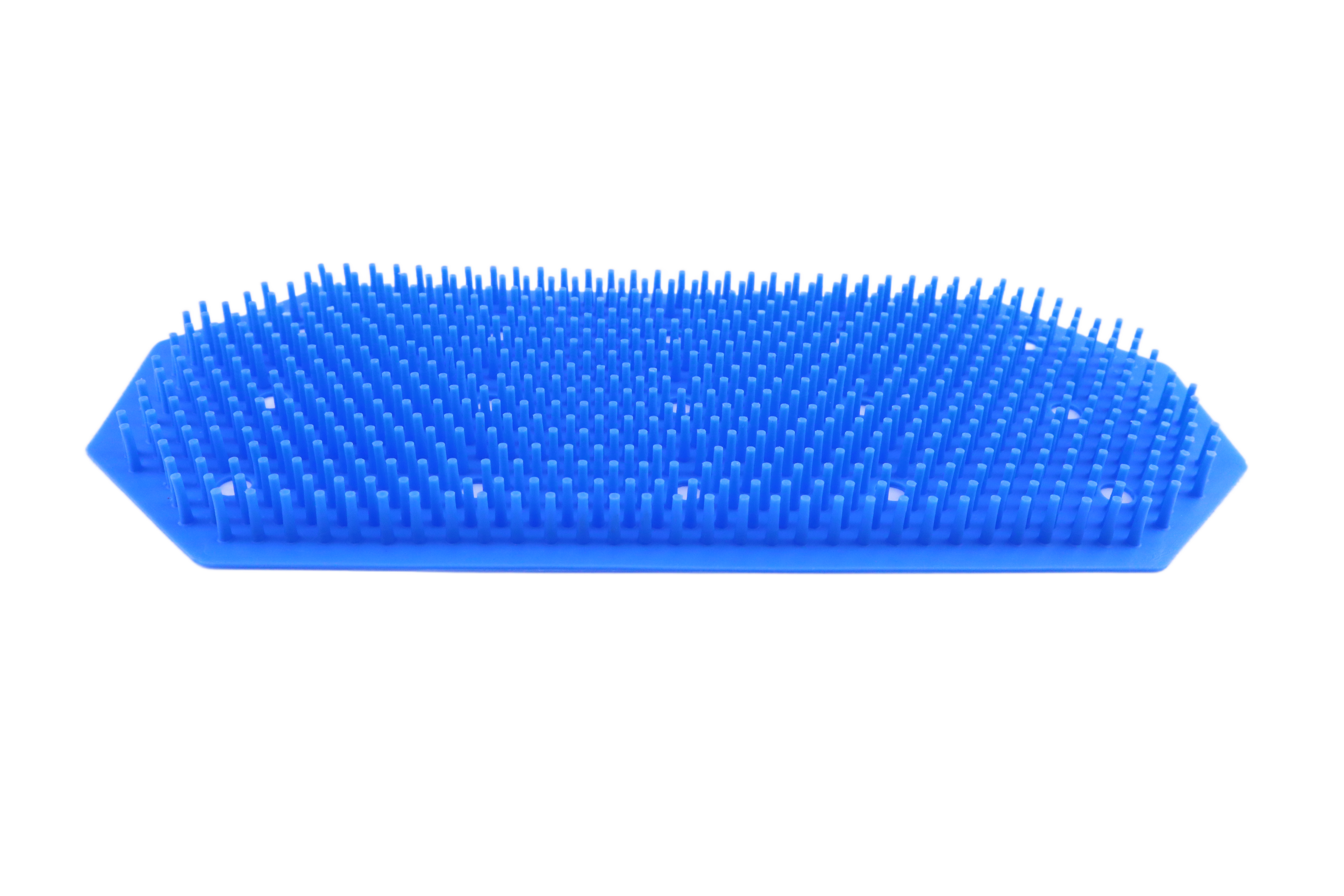 Silikonmatte, 275 x 125 mm, für Mini-Container, perforiert, blau Silikonmatte, 275 x 125 mm, für Mini-Container, perforiert, blau