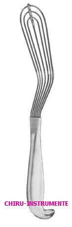ALLISON lung spatula, 65 mm, 32 cm (12 ½")