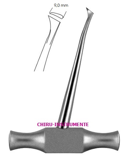 BARRY Wurzelheber, Fig. 323 R, 11cm, 9mm