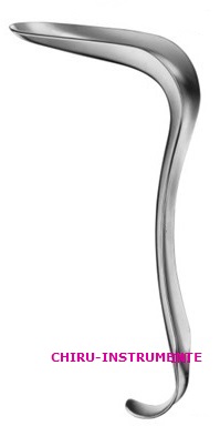 KRISTELLER Scheidenspekulum, Fig. 0, 70 x 15 mm, für Jungfrauen