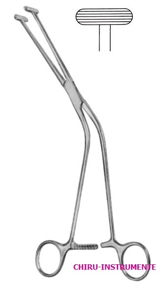 MILLIN capsule grasping forceps, 23 cm (9.1"), retrop