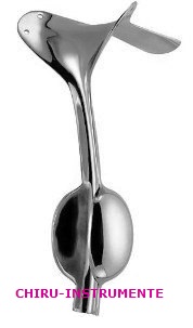 AUVARD vaginal speculum, 75 x 40 mm, fixed weight