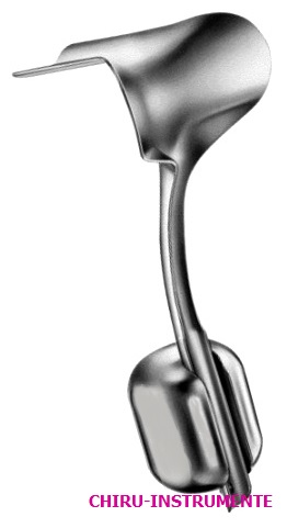 AUVARD vaginal speculum, 75 x 42 - 40 mm, 1,47 kg, detachable weight
