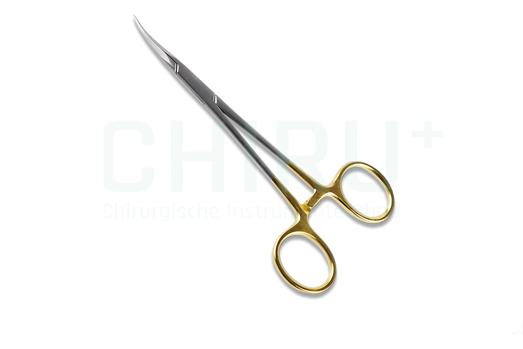Vasectomy forceps, 13.5 cm (5 ¼"), sharp tip, smooth jaws, curved Vasectomy forceps, 13.5 cm (5 ¼"), sharp tip, smooth jaws, curved