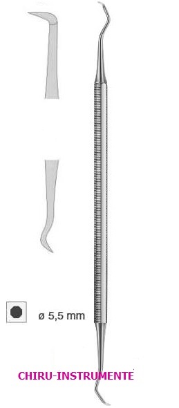 MITCHELL Zahnreiniger, zweiendig, 17,5cm MITCHELL Zahnreiniger, zweiendig, 17,5cm