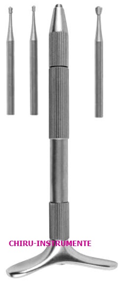 Fingernagelbohrer, komplett mit 3 Bohrern  Fingernagelbohrer, komplett mit 3 Bohrern